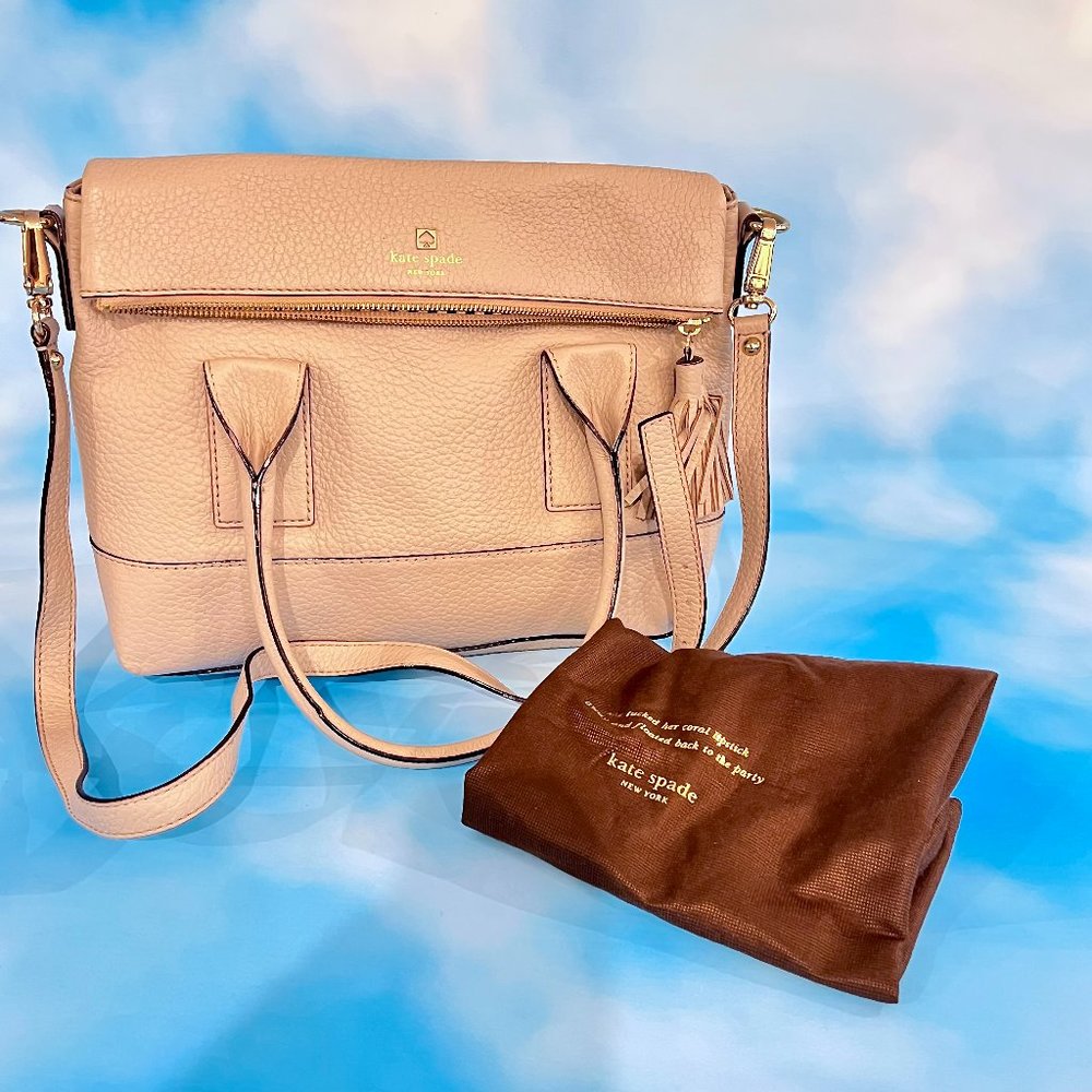 Kate Spade NY handbag in cream/beige